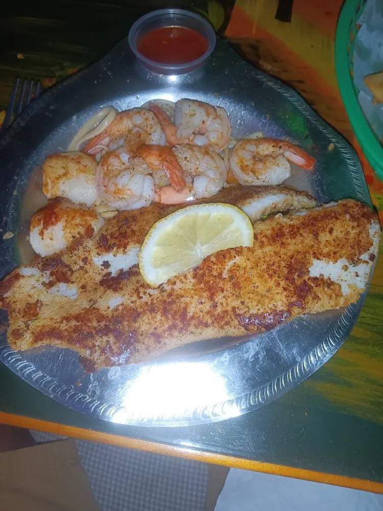 Breaded Fish and Shrimp